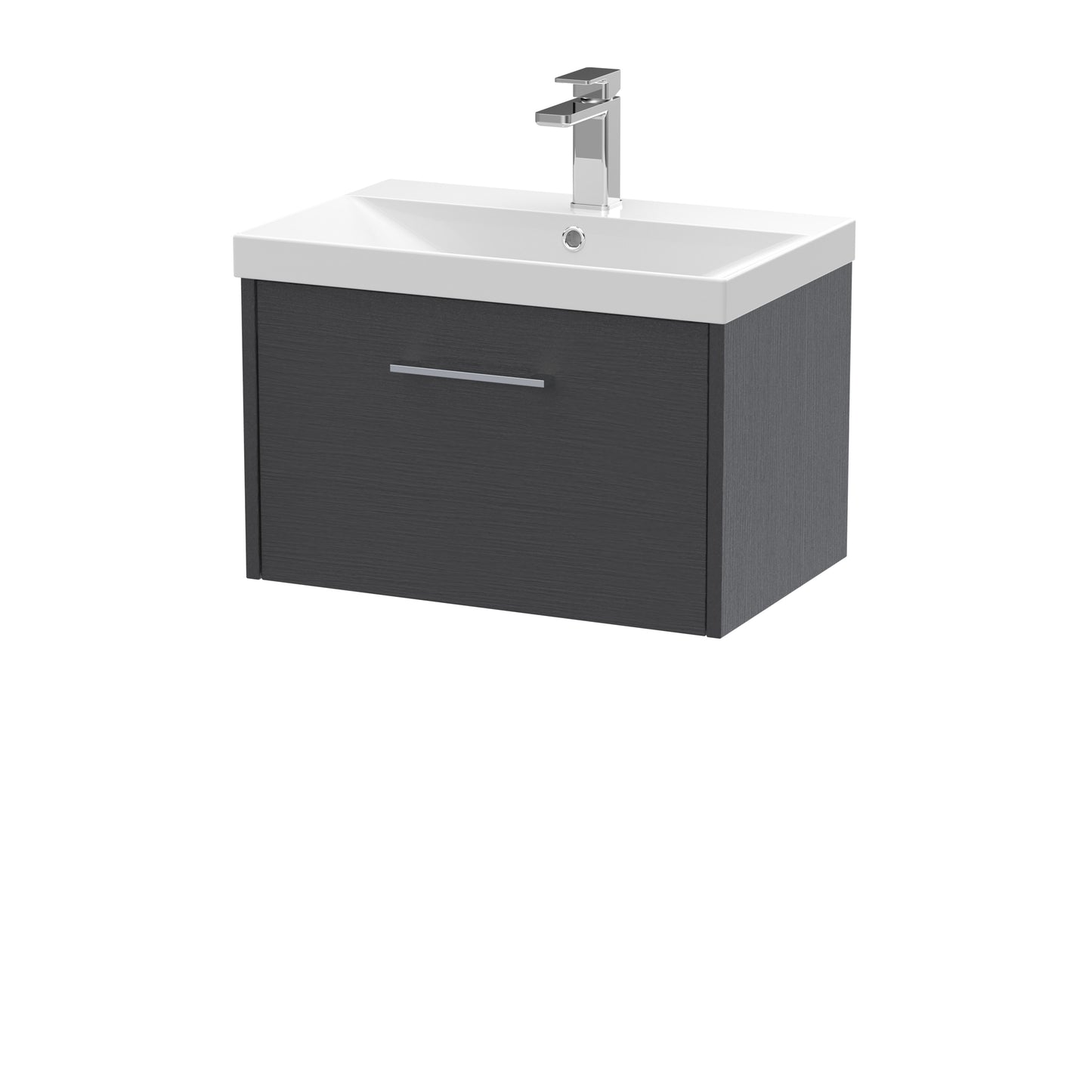 Hudson Reed Juno Wall Hung Single Drawer Vanity & Basin/worktop