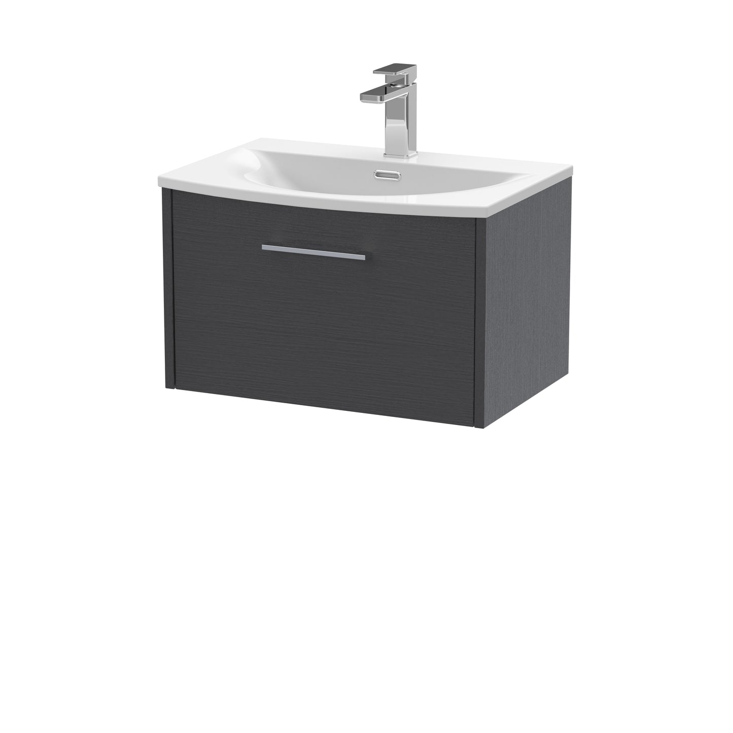 Hudson Reed Juno Wall Hung Single Drawer Vanity & Basin/worktop