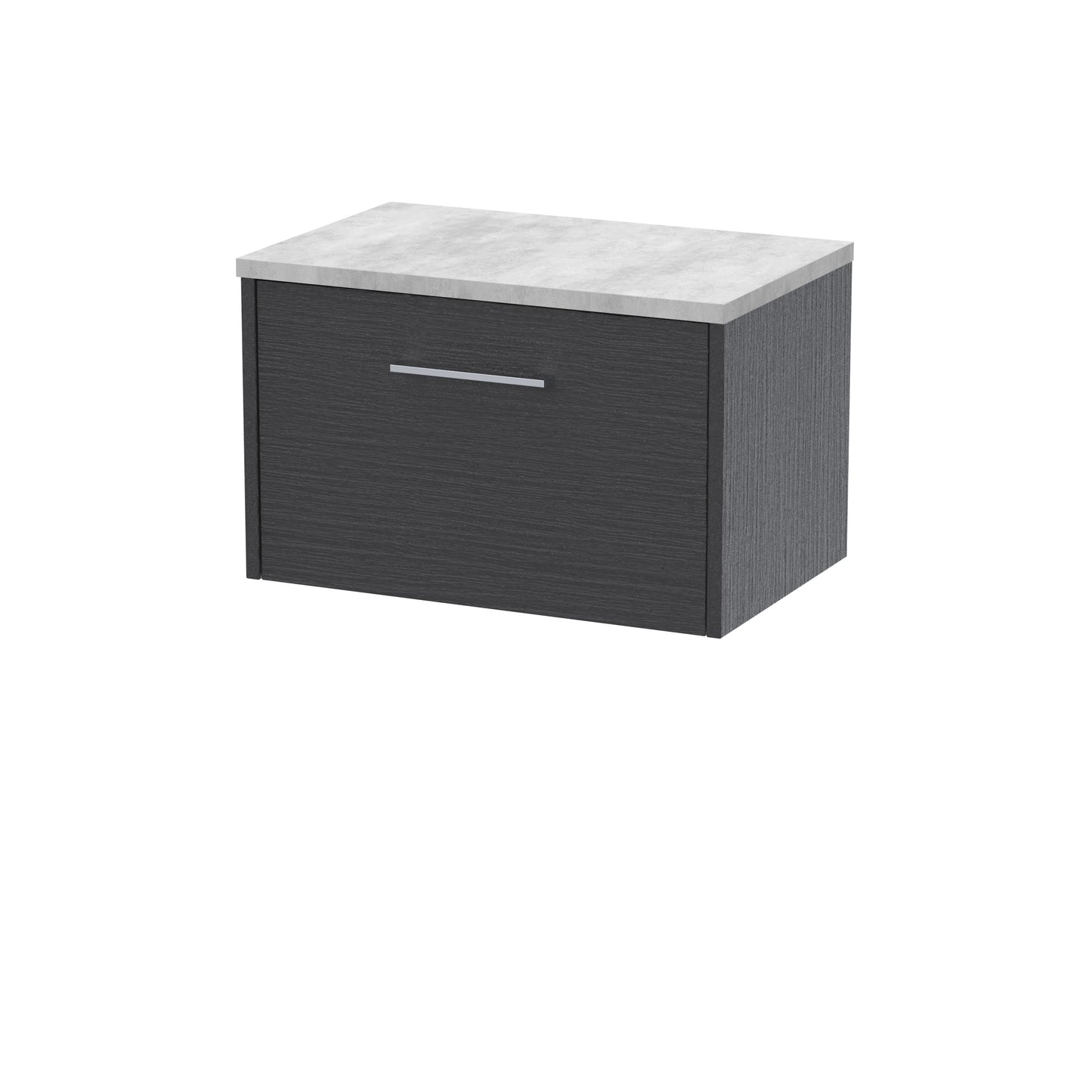 Hudson Reed Juno Wall Hung Single Drawer Vanity & Basin/worktop