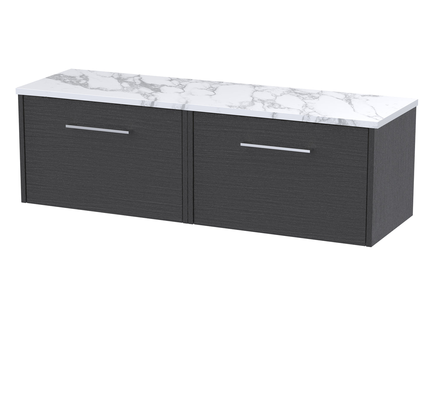 Hudson Reed Juno Wall Hung Single Drawer Vanity & Basin/worktop