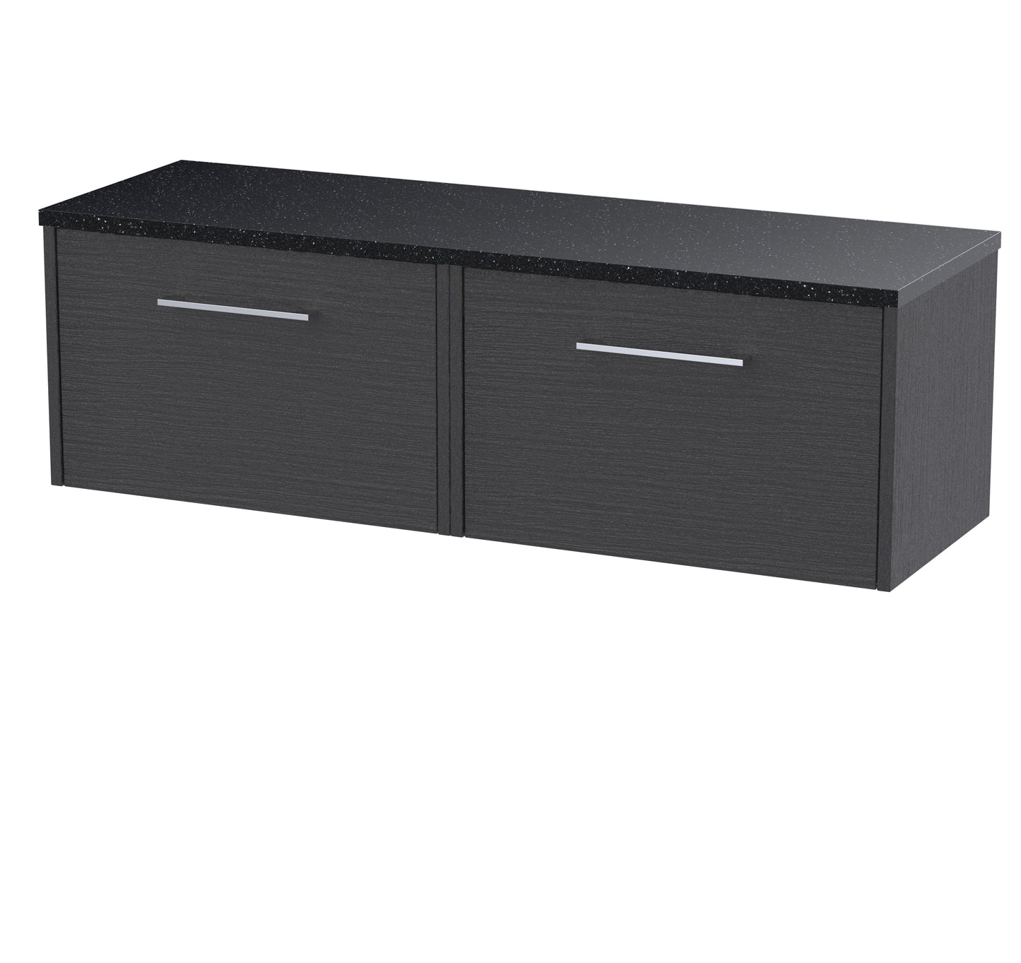 Hudson Reed Juno Wall Hung 2-Drawer Vanity & Worktop