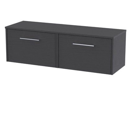 Hudson Reed Juno Wall Hung 2-Drawer Vanity & Worktop