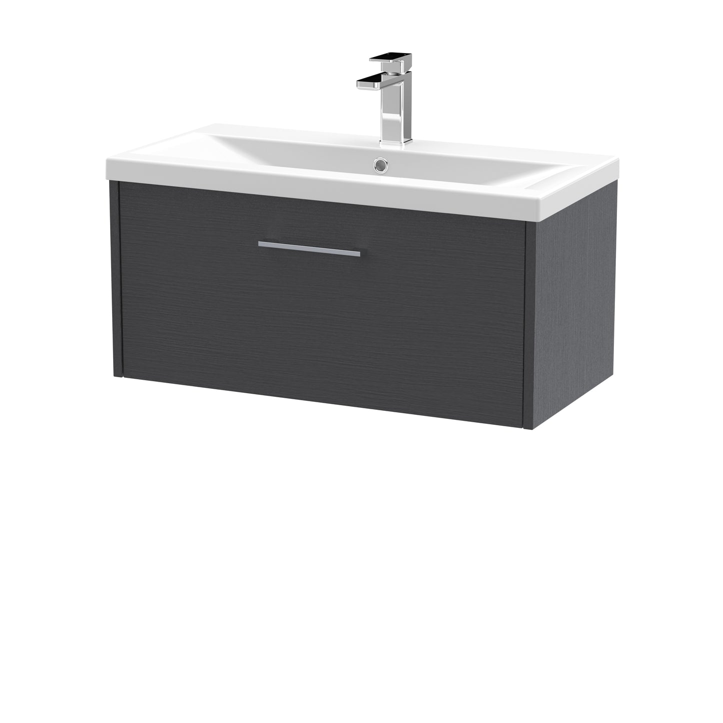 Hudson Reed Juno Wall Hung Single Drawer Vanity & Basin/worktop