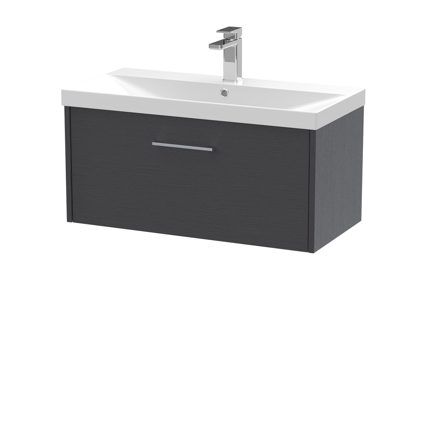 Hudson Reed Juno Wall Hung Single Drawer Vanity & Basin/worktop