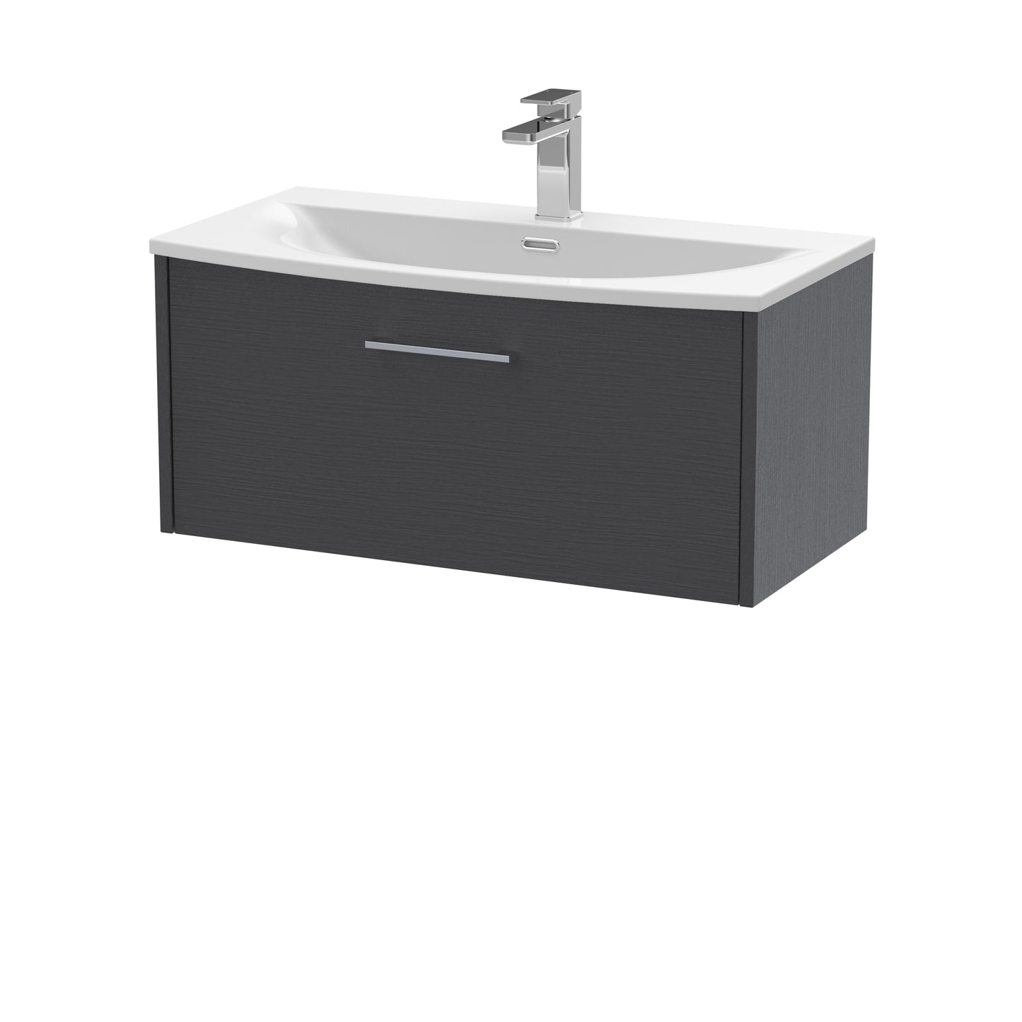 Hudson Reed Juno Wall Hung Single Drawer Vanity & Basin/worktop