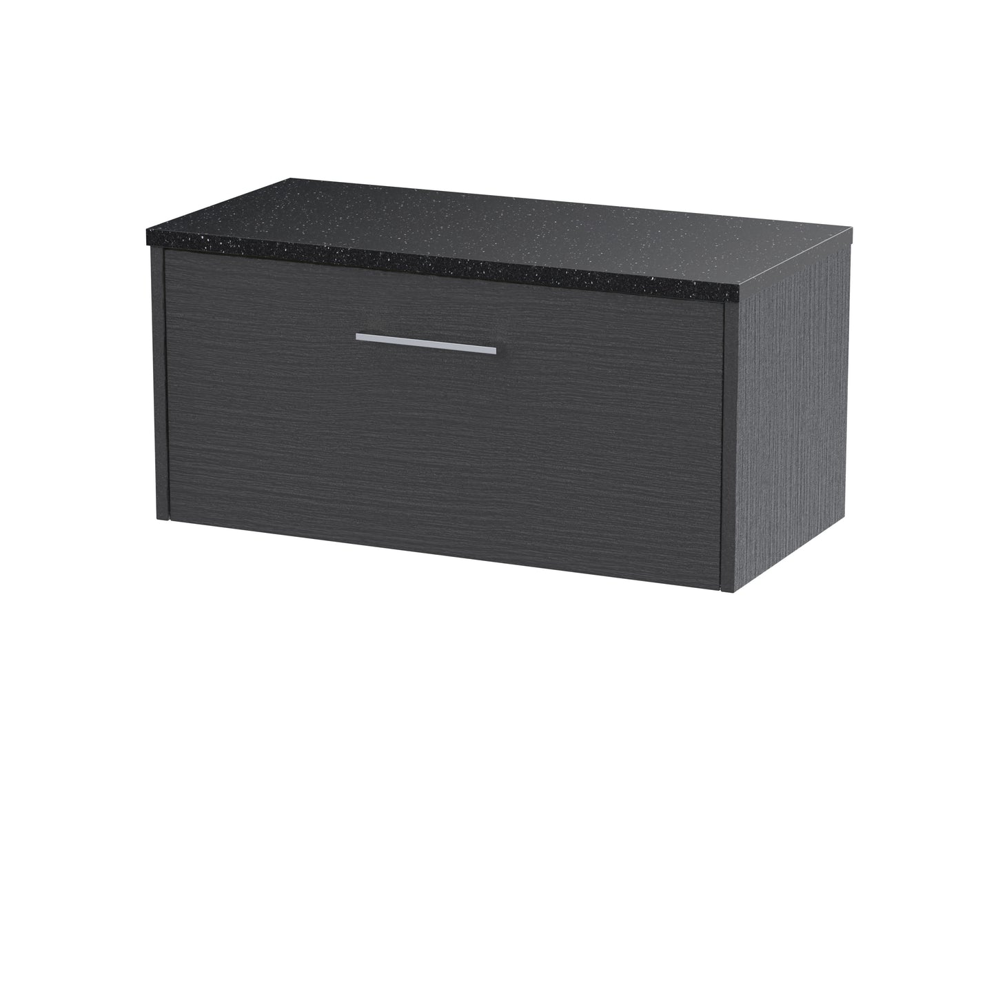 Hudson Reed Juno Wall Hung Single Drawer Vanity & Basin/worktop