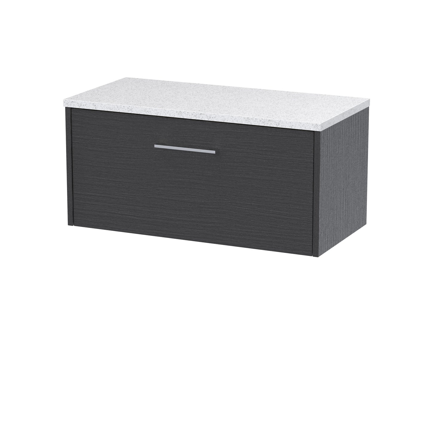 Hudson Reed Juno Wall Hung Single Drawer Vanity & Basin/worktop