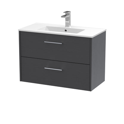 Hudson Reed Juno Wall Hung 2 Drawer Vanity & Basin