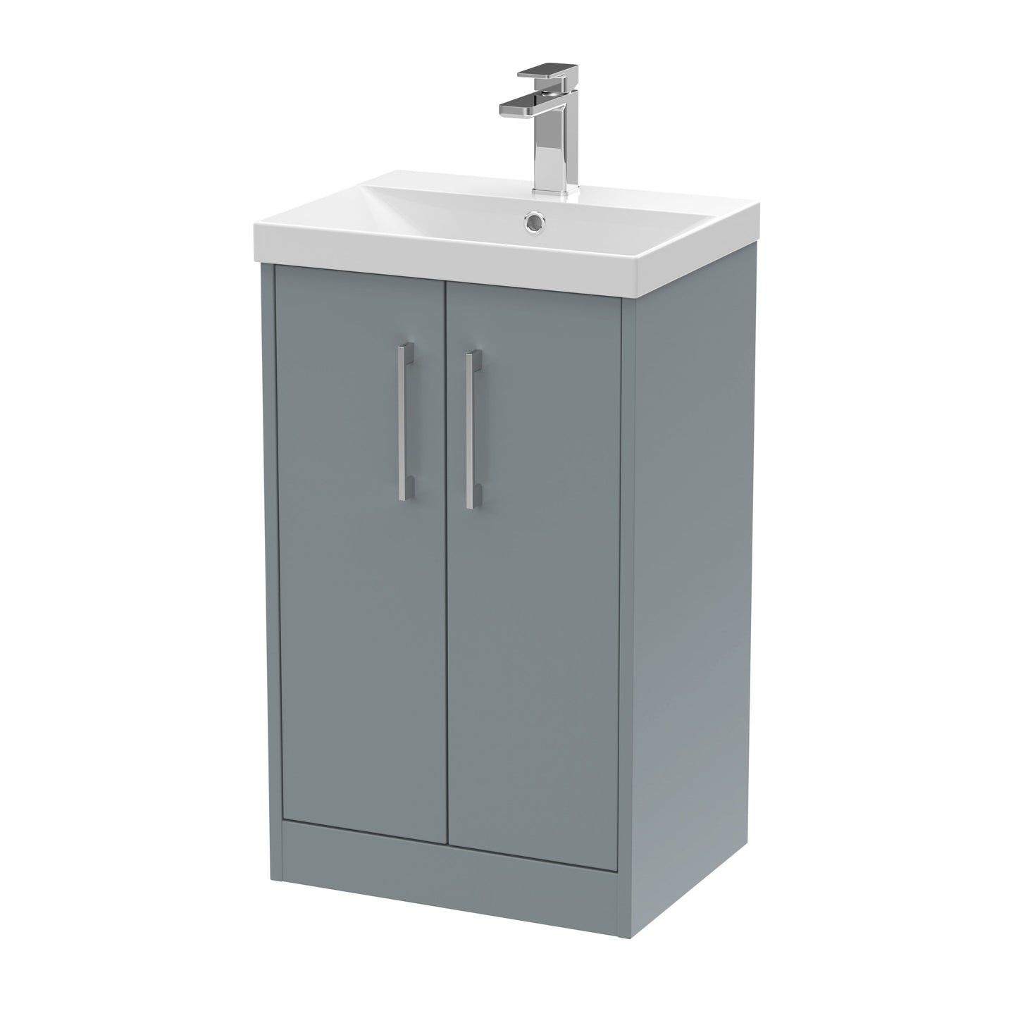 Hudson Reed Juno Floor Standing 2 Door Vanity & Basin