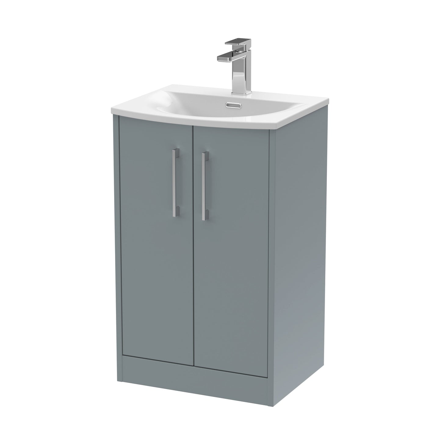 Hudson Reed Juno Floor Standing 2 Door Vanity & Basin