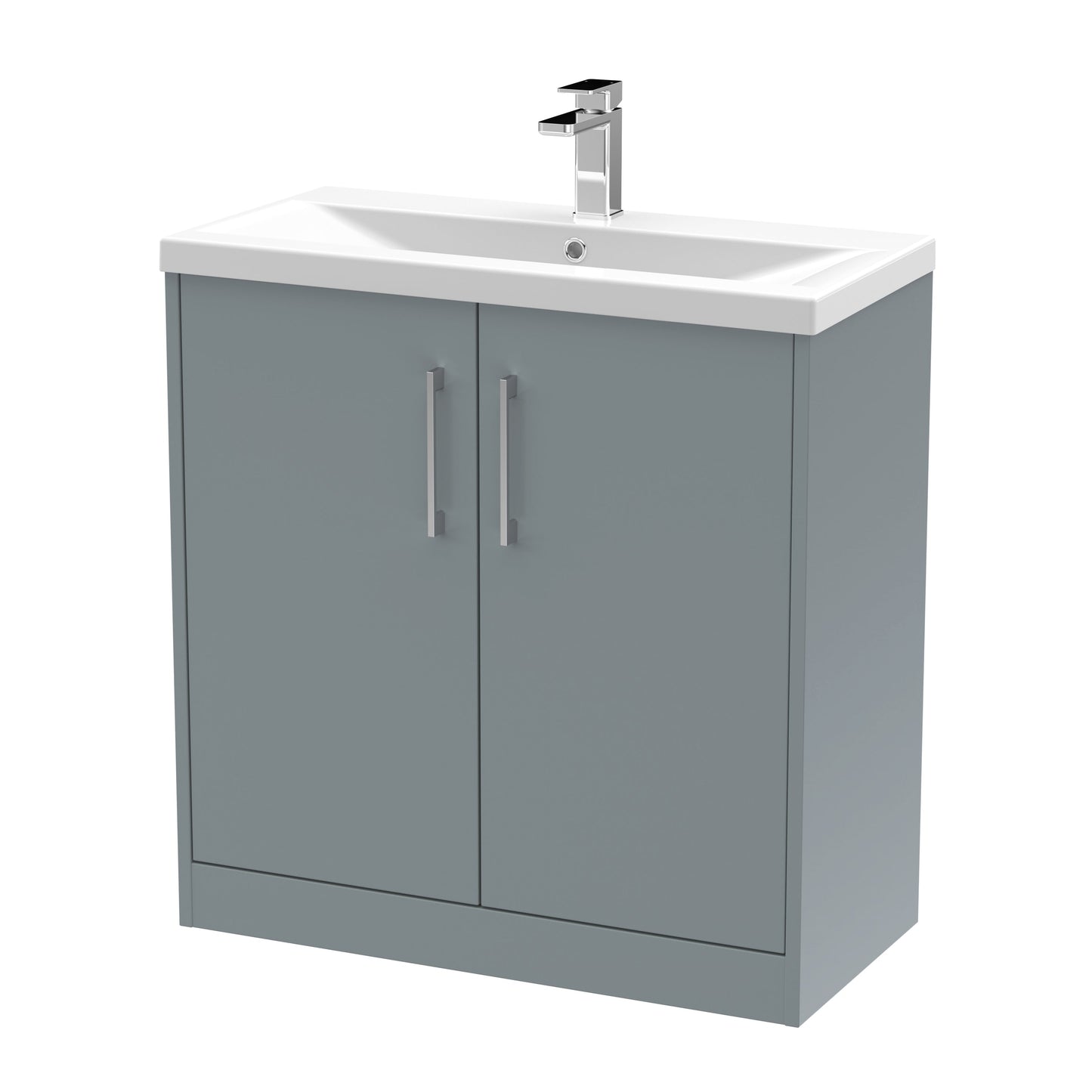 Hudson Reed Juno Floor Standing 2 Door Vanity & Basin