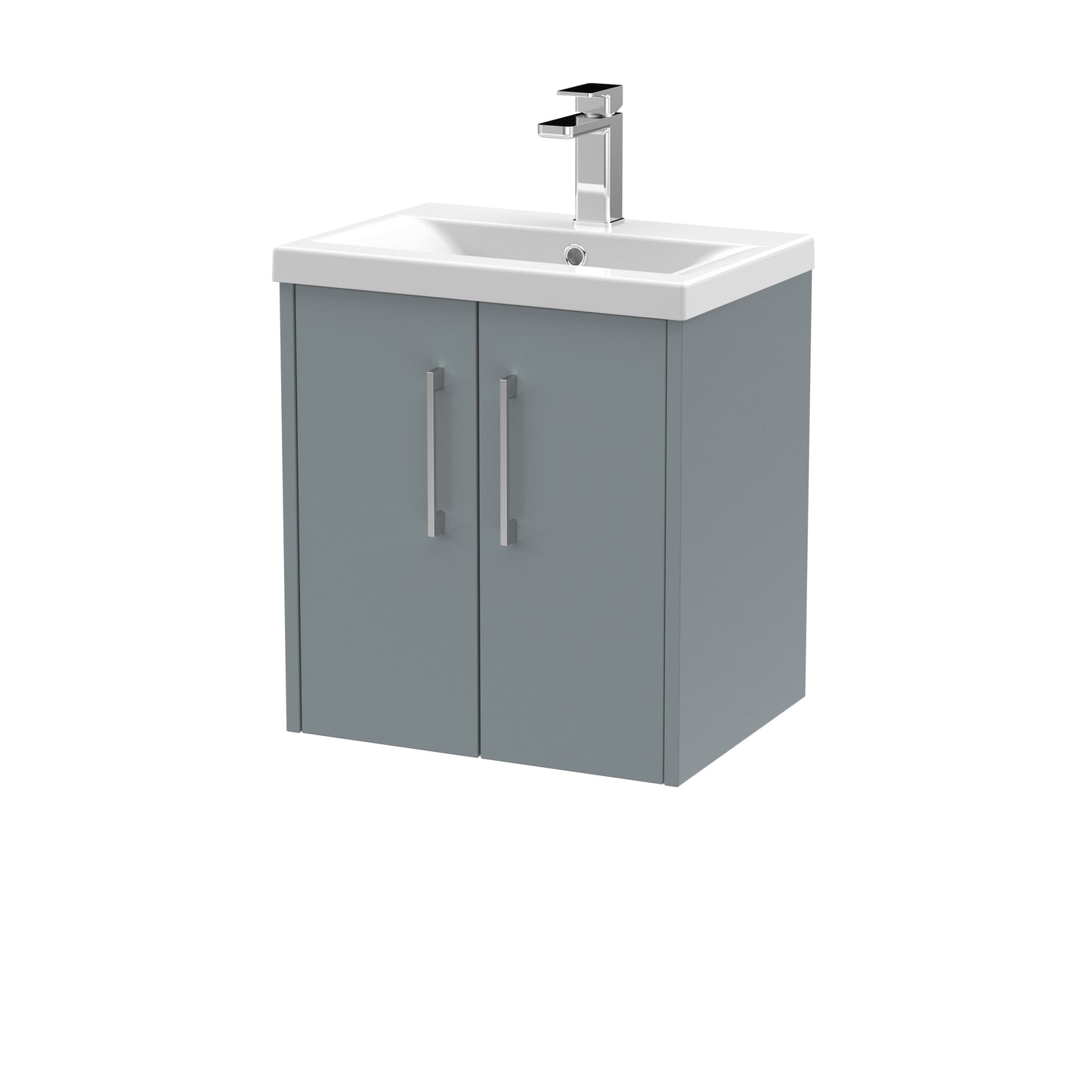 Hudson Reed Juno Wall Hung 2 Door Vanity & Basin/worktop