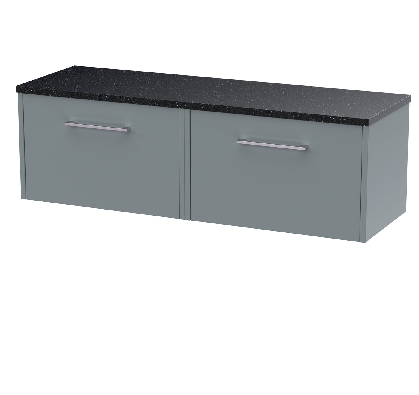 Hudson Reed Juno Wall Hung 2-Drawer Vanity & Worktop