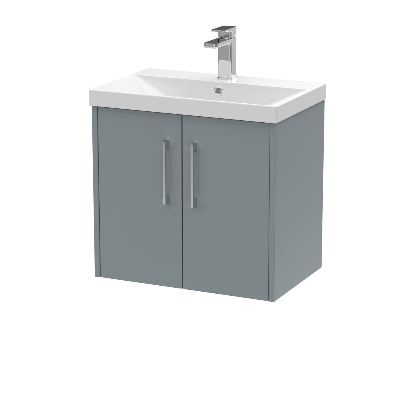 Hudson Reed Juno Wall Hung 2 Door Vanity & Basin/worktop