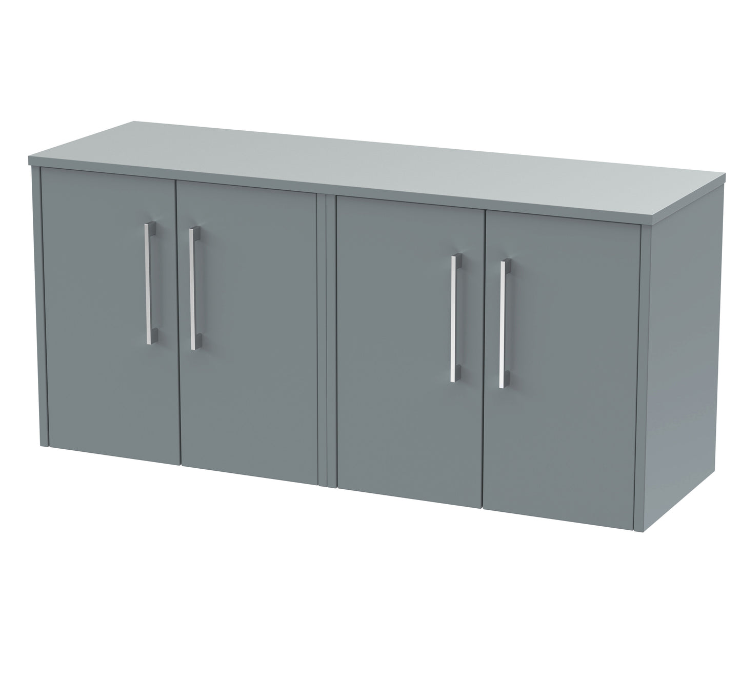 Hudson Reed Juno 1200mm Wall Hung 4 Door Vanity & Basin/worktop