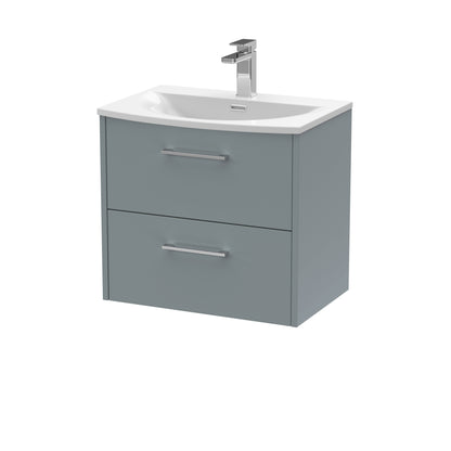 Hudson Reed Juno Wall Hung 2 Drawer Vanity & Basin