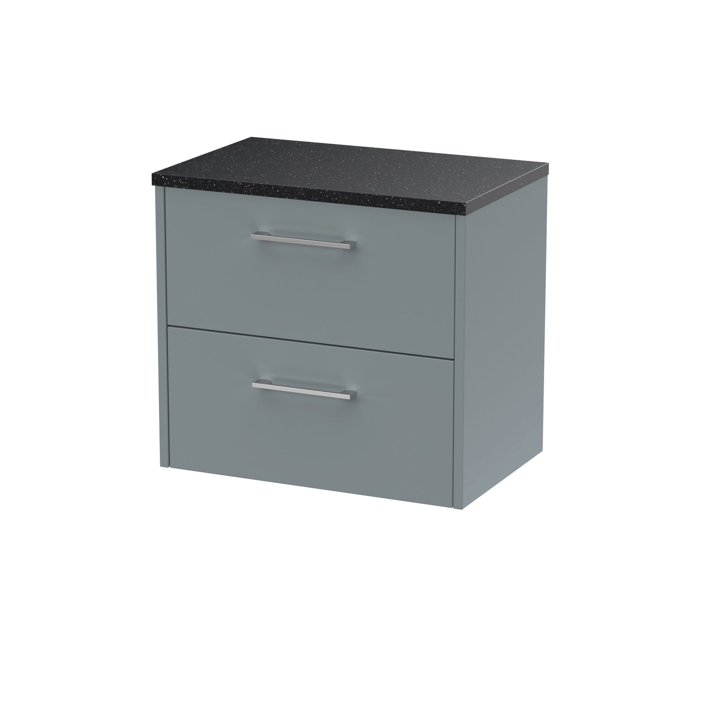 Hudson Reed Juno Wall Hung 2-Drawer Vanity & Worktop