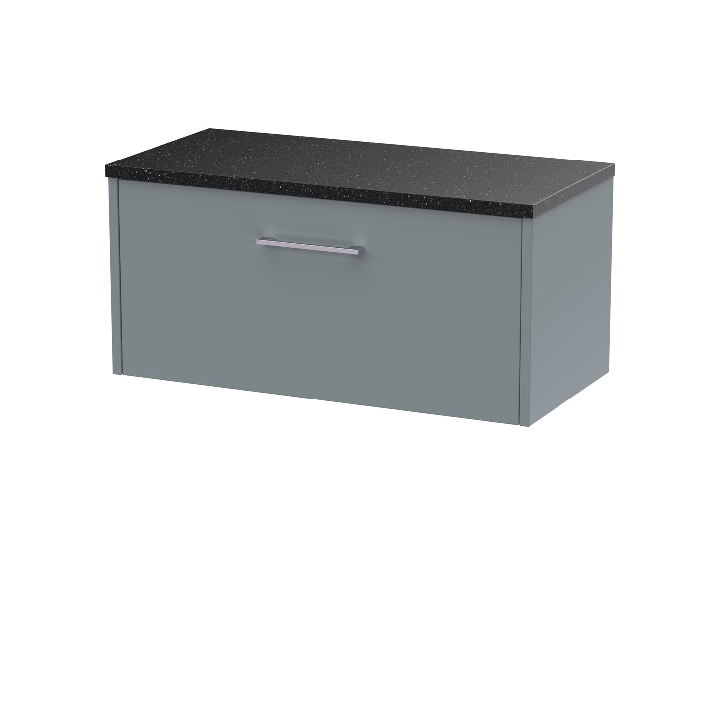 Hudson Reed Juno Wall Hung Single Drawer Vanity & Basin/worktop