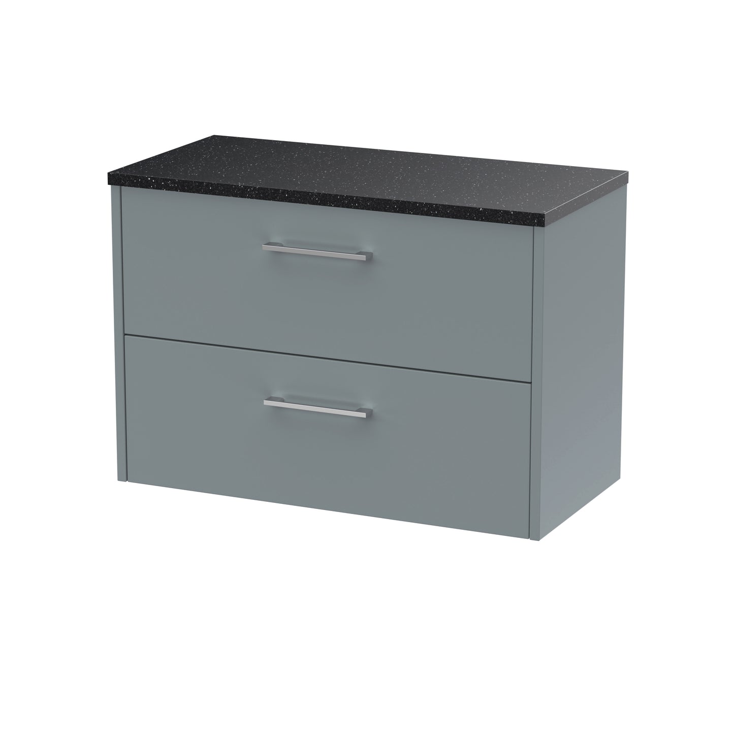 Hudson Reed Juno Wall Hung 2-Drawer Vanity & Worktop