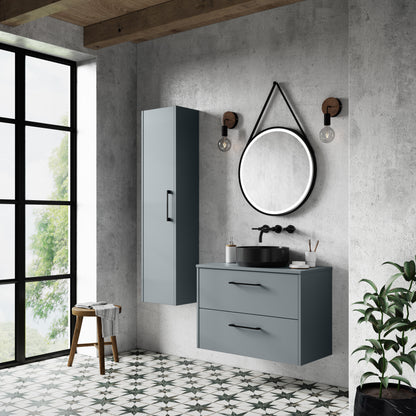 Hudson Reed Juno Wall Hung 2-Drawer Vanity & Worktop