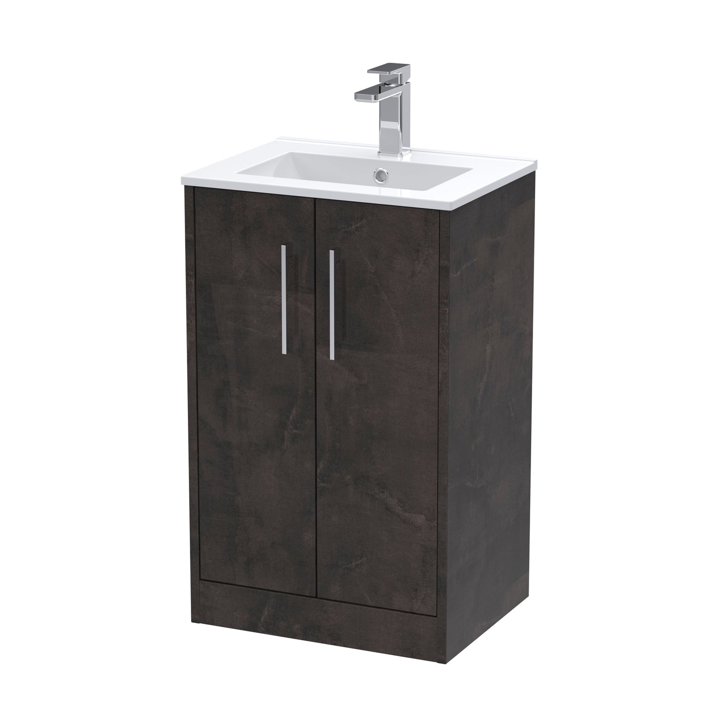 Hudson Reed Juno Floor Standing 2 Door Vanity & Basin