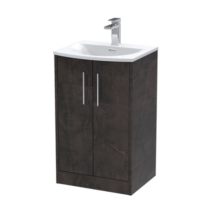 Hudson Reed Juno Floor Standing 2 Door Vanity & Basin