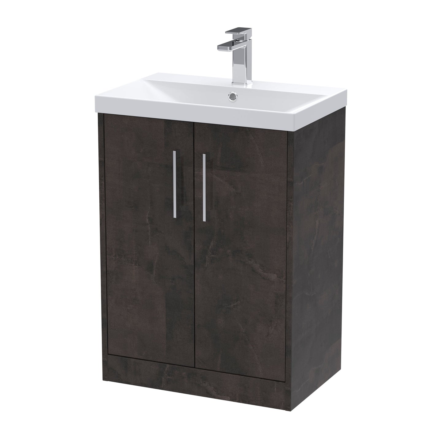 Hudson Reed Juno Floor Standing 2 Door Vanity & Basin