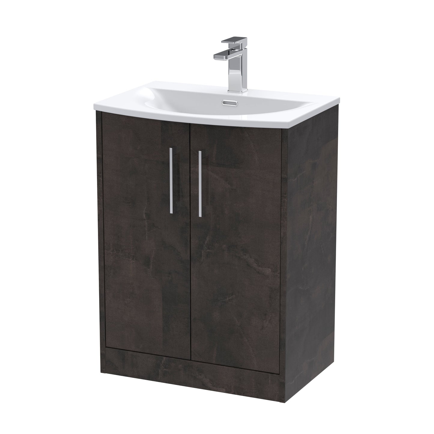 Hudson Reed Juno Floor Standing 2 Door Vanity & Basin