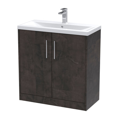 Hudson Reed Juno Floor Standing 2 Door Vanity & Basin