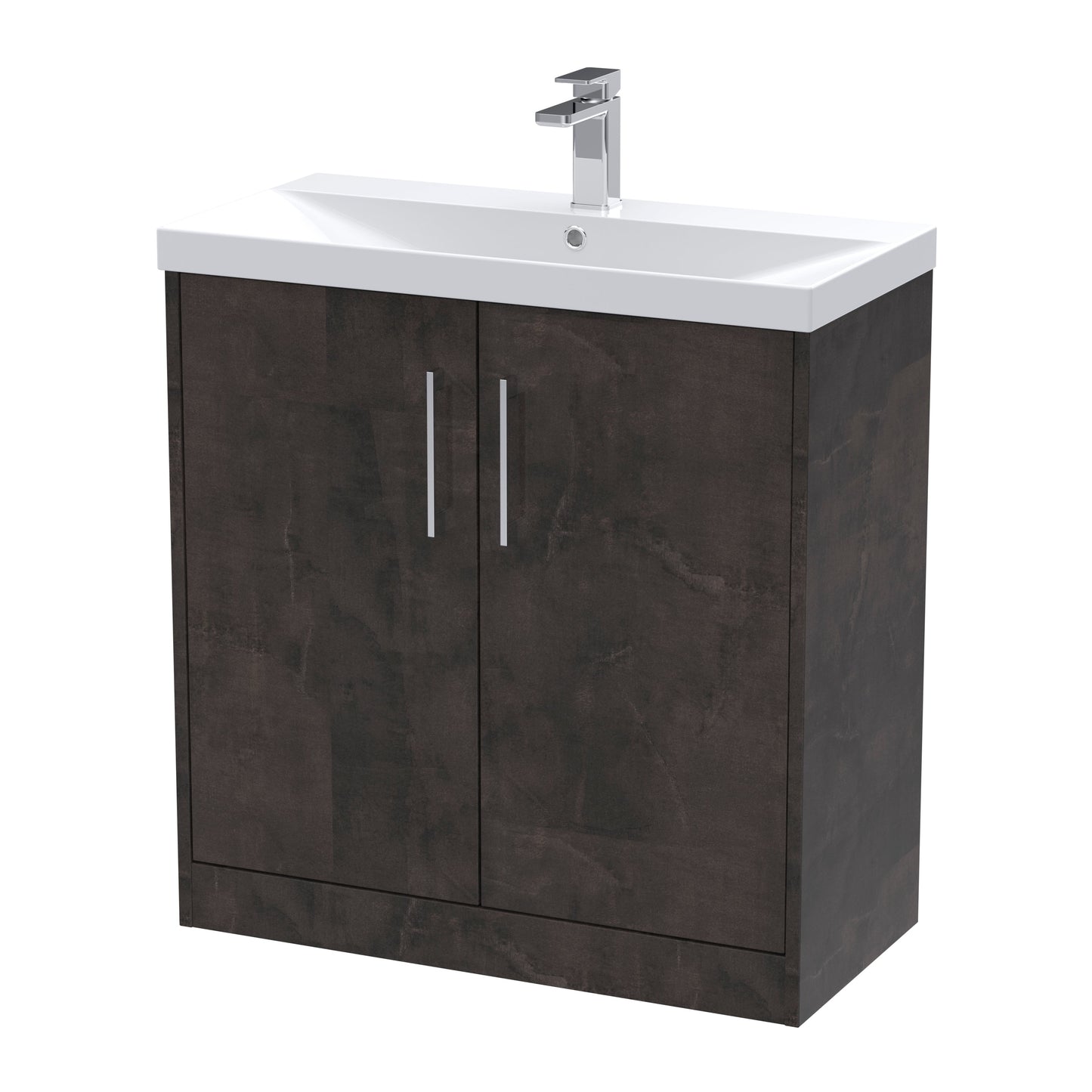 Hudson Reed Juno Floor Standing 2 Door Vanity & Basin