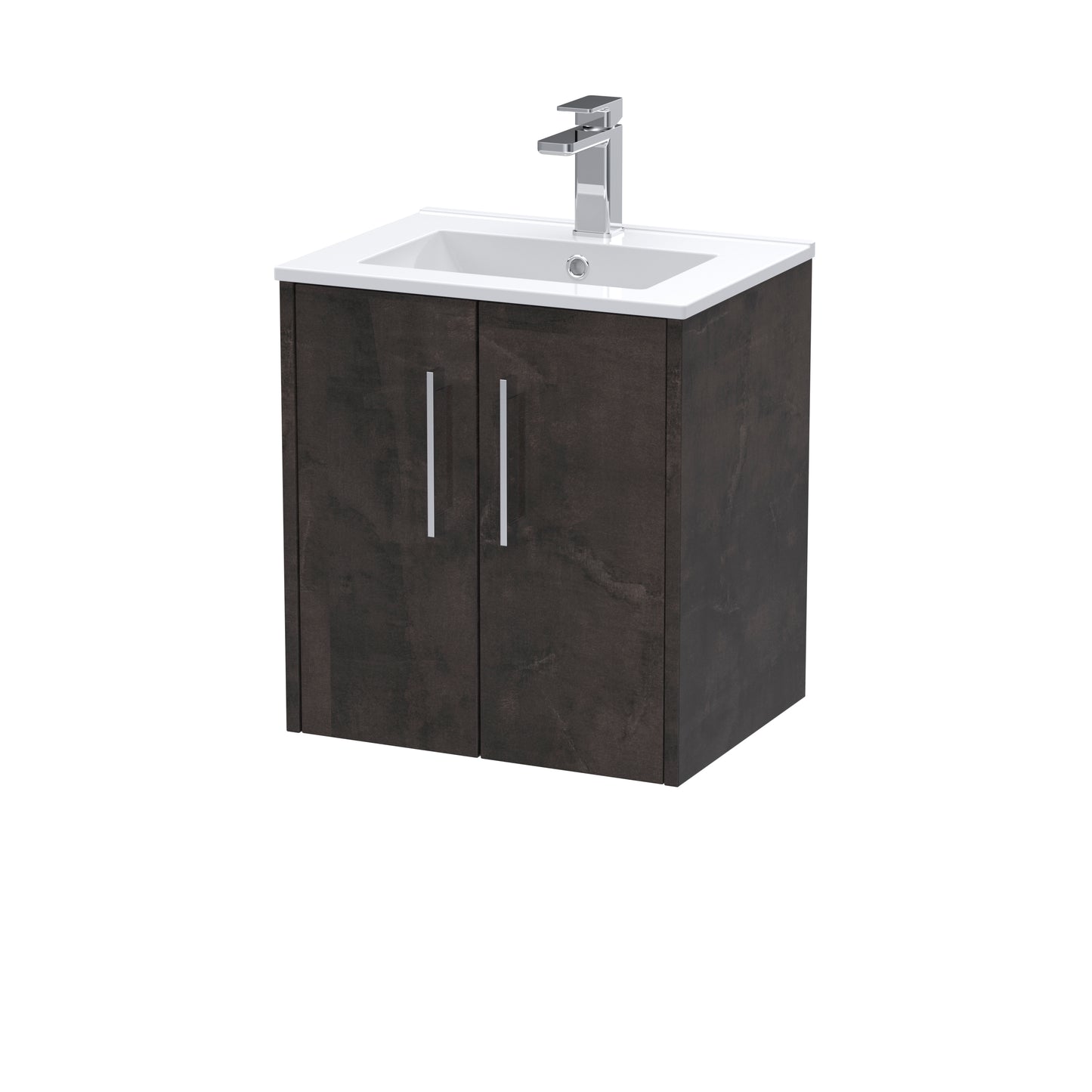 Hudson Reed Juno Wall Hung 2 Door Vanity & Basin/worktop