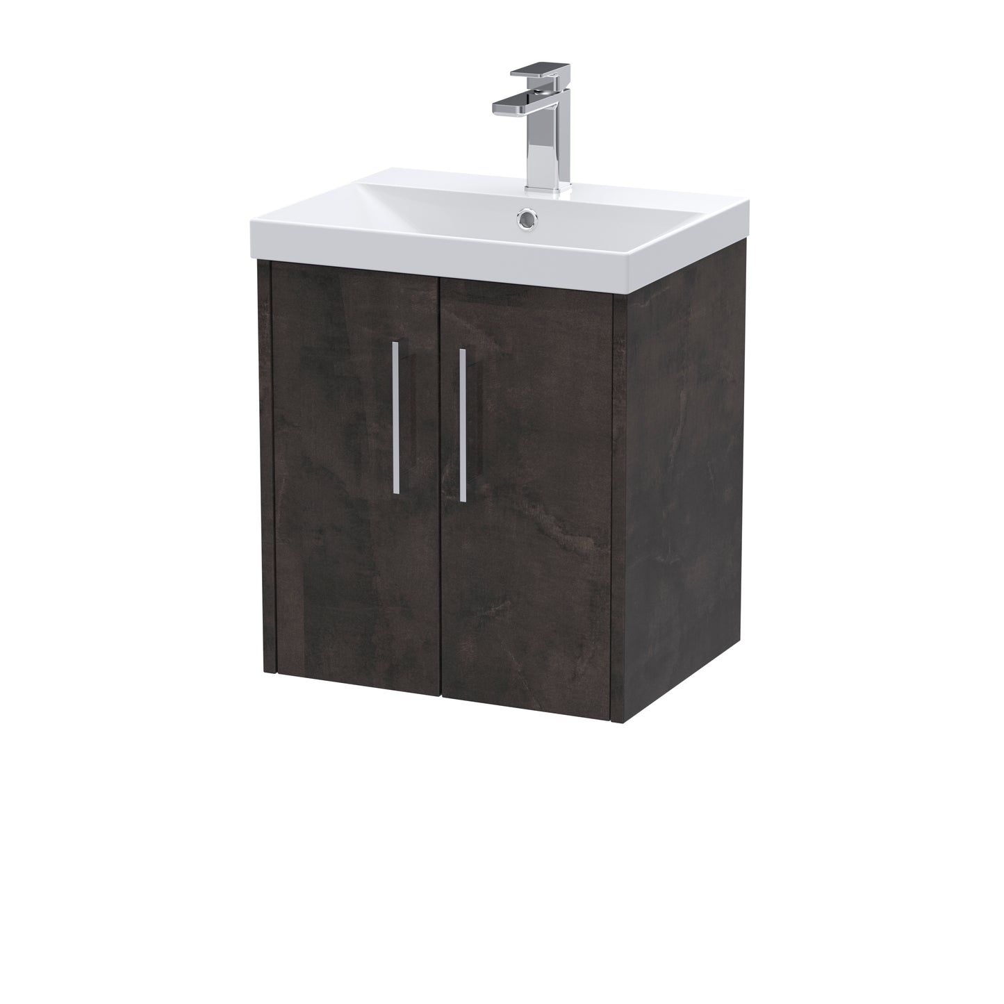 Hudson Reed Juno Wall Hung 2 Door Vanity & Basin/worktop