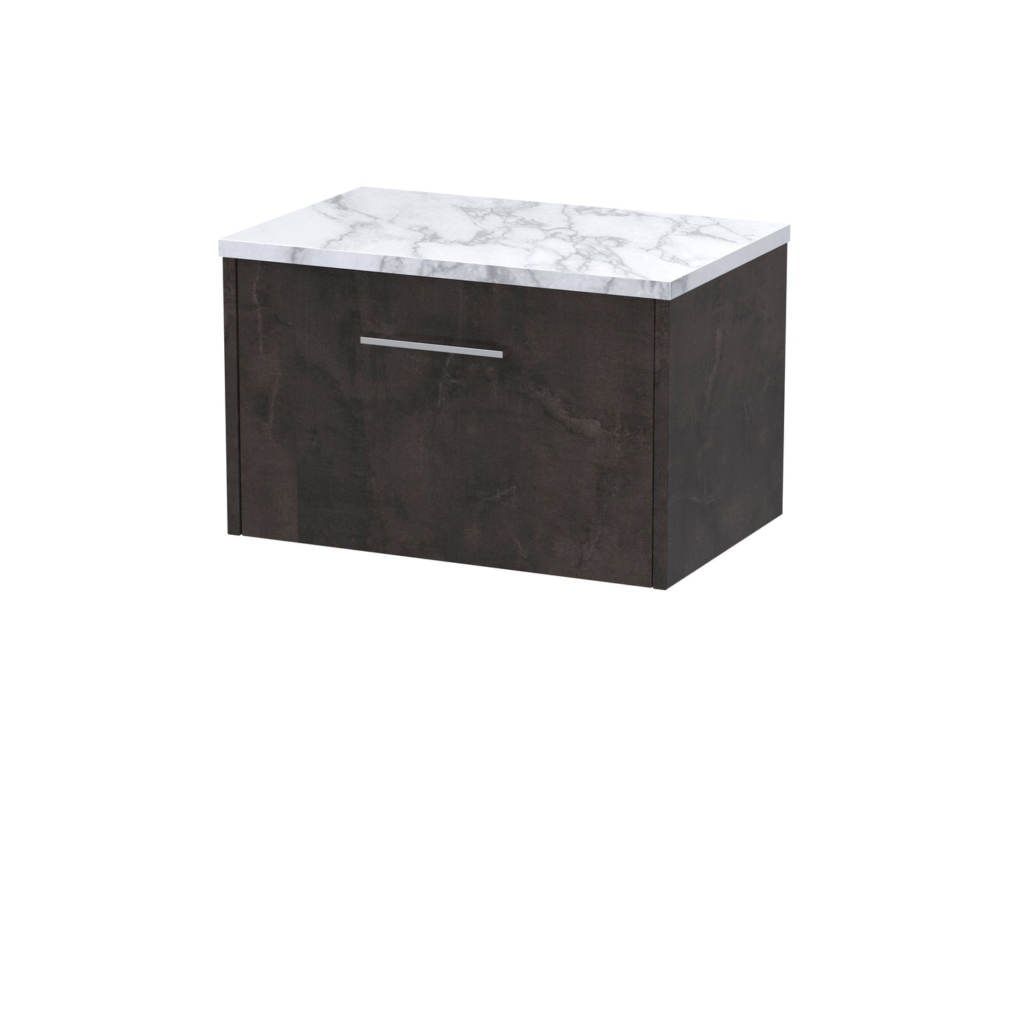 Hudson Reed Juno Wall Hung Single Drawer Vanity & Basin/worktop