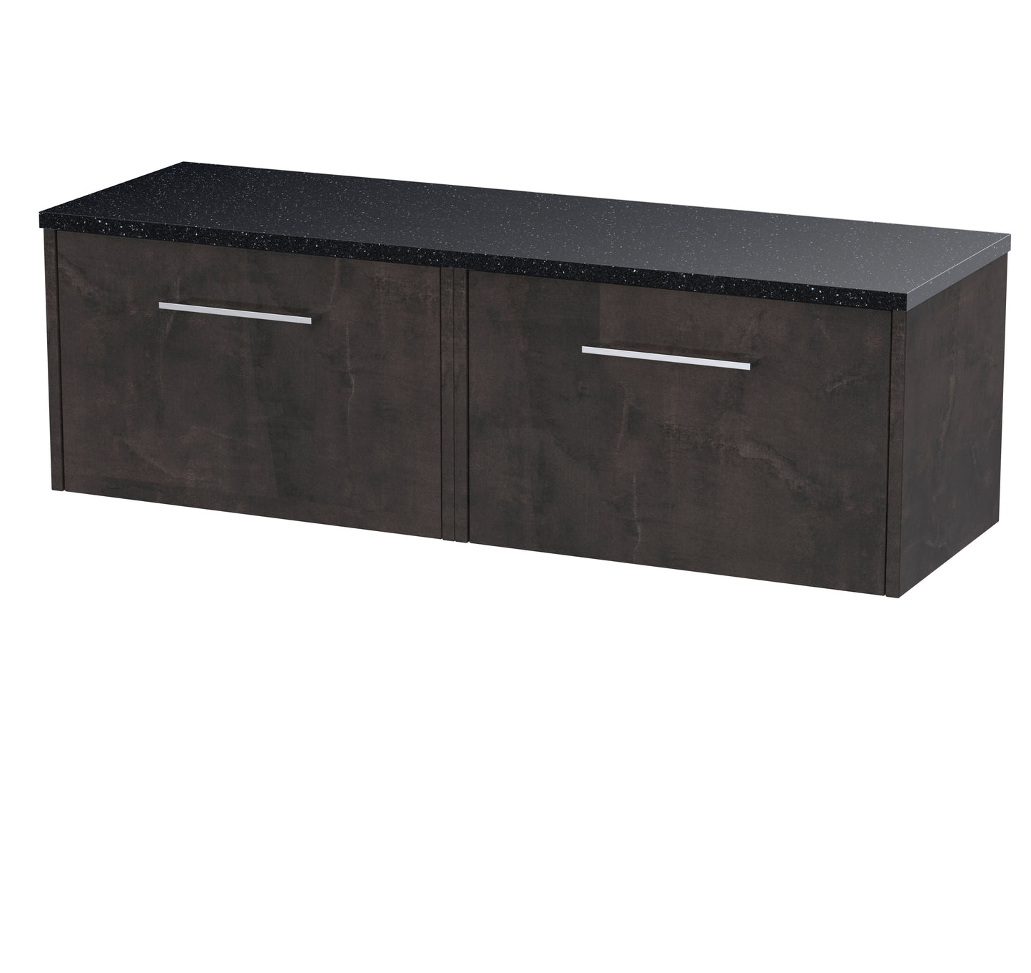 Hudson Reed Juno Wall Hung 2-Drawer Vanity & Worktop