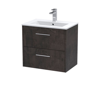 Hudson Reed Juno Wall Hung 2 Drawer Vanity & Basin