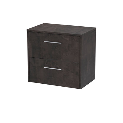 Hudson Reed Juno Wall Hung 2-Drawer Vanity & Worktop