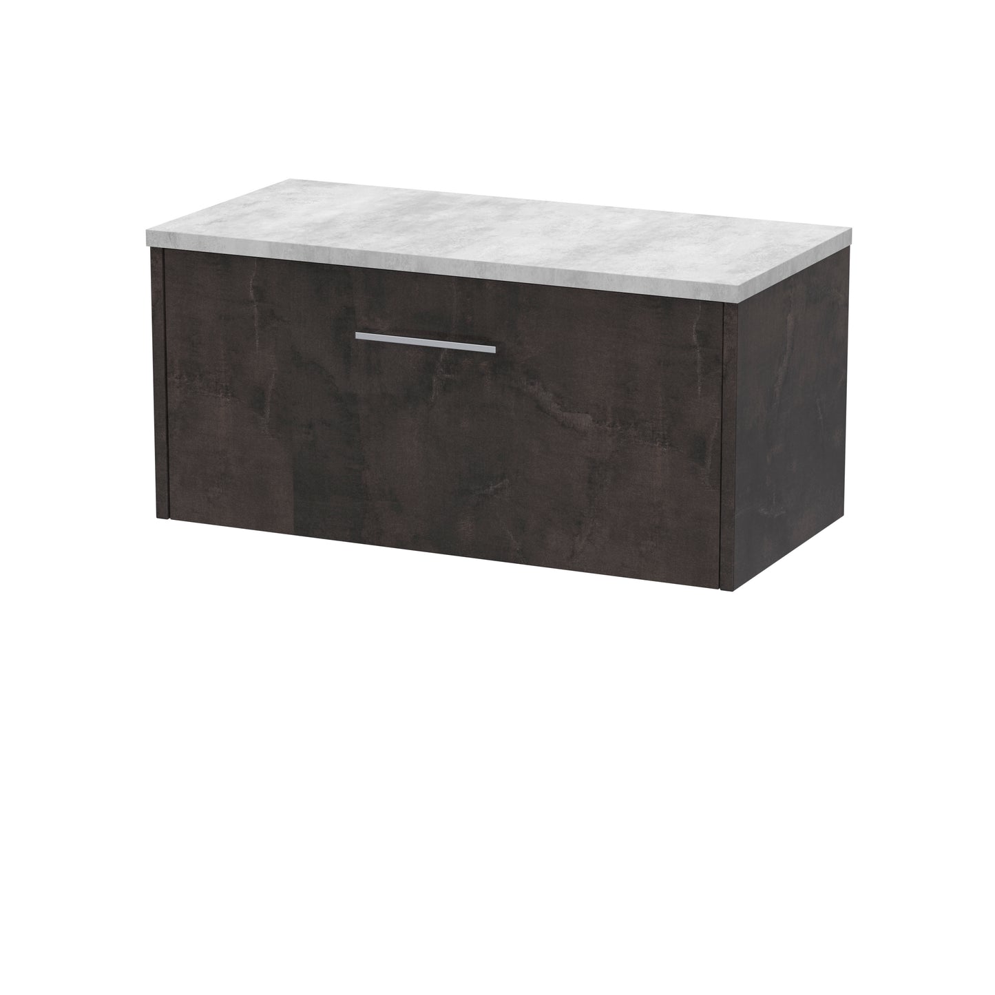 Hudson Reed Juno Wall Hung Single Drawer Vanity & Basin/worktop