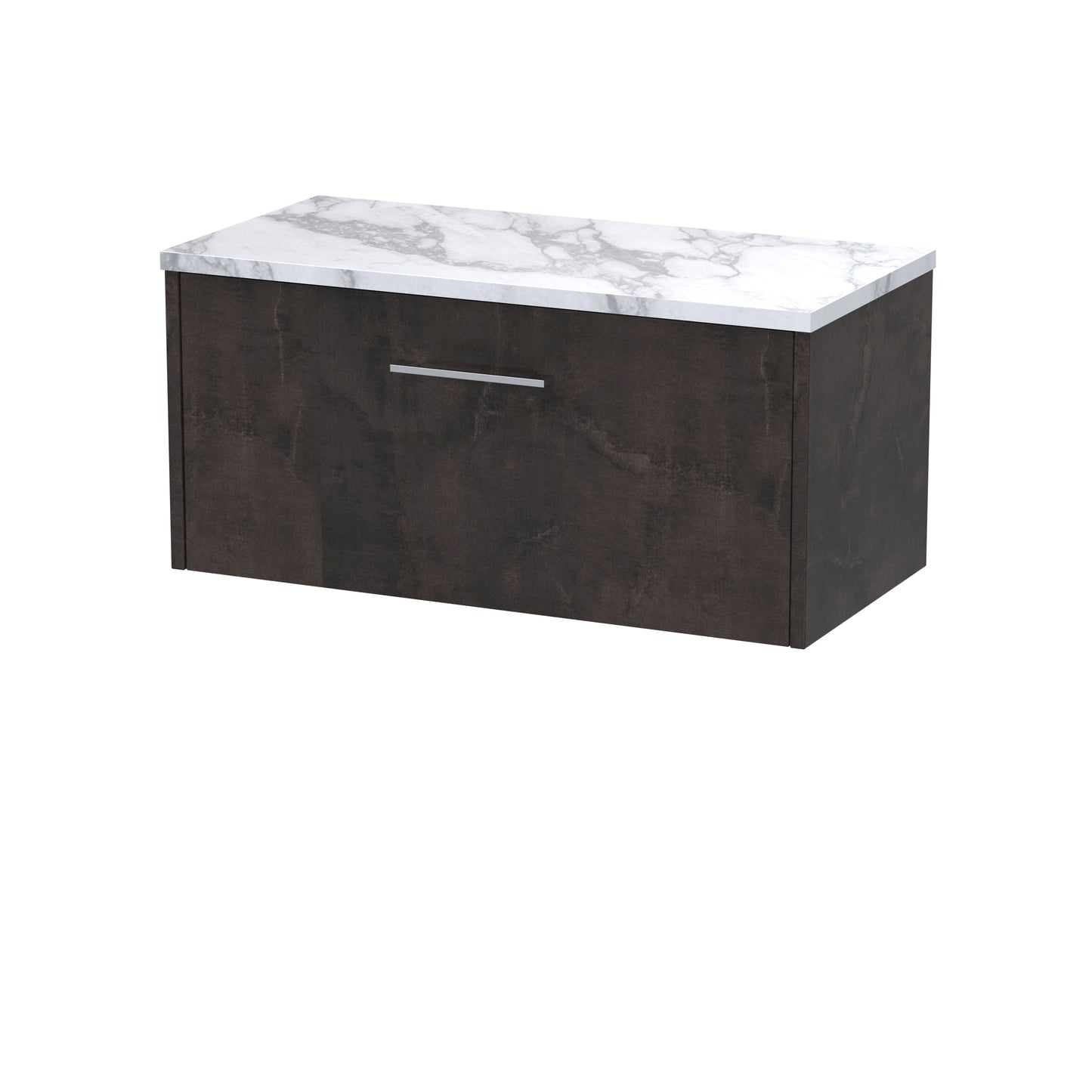 Hudson Reed Juno Wall Hung Single Drawer Vanity & Basin/worktop