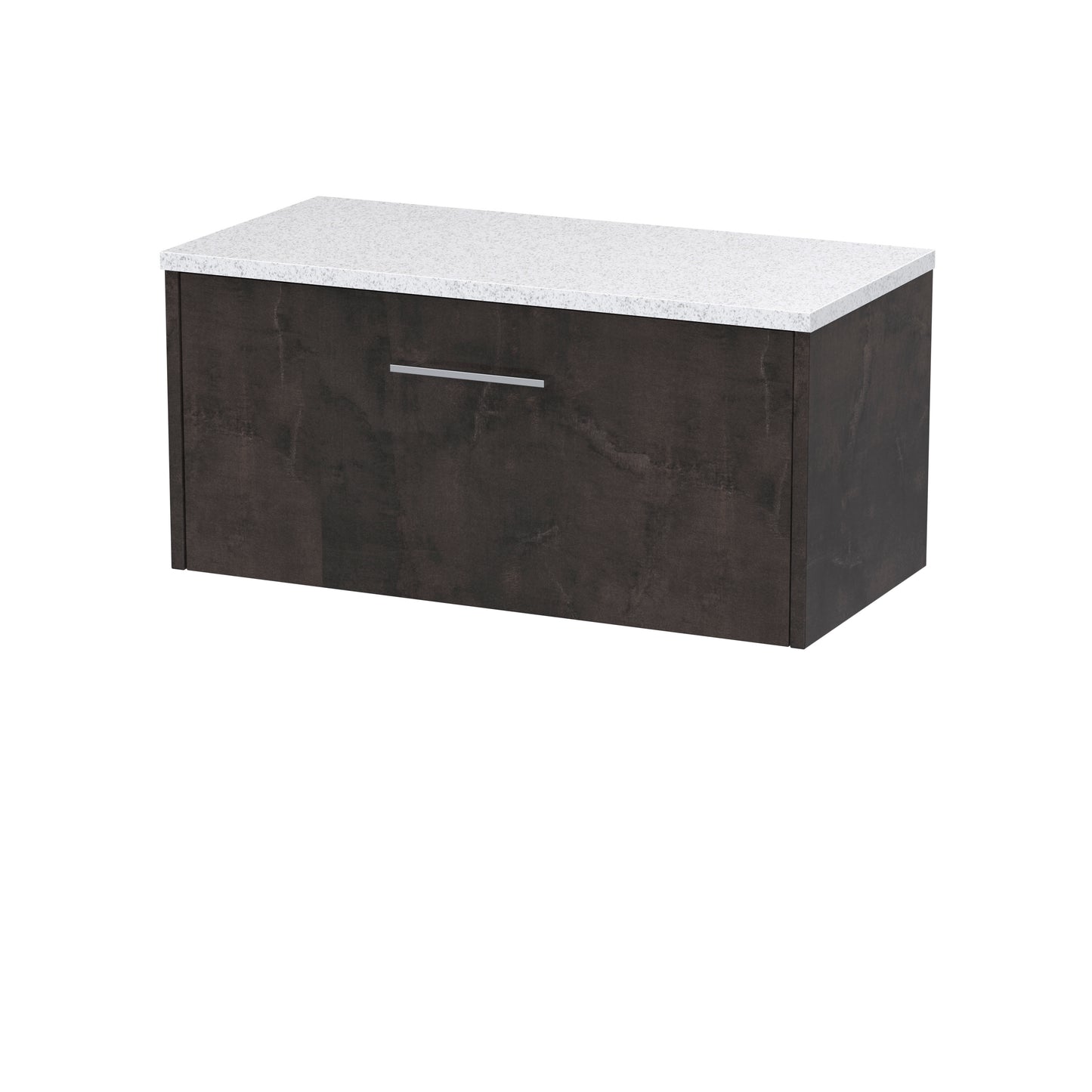 Hudson Reed Juno Wall Hung Single Drawer Vanity & Basin/worktop