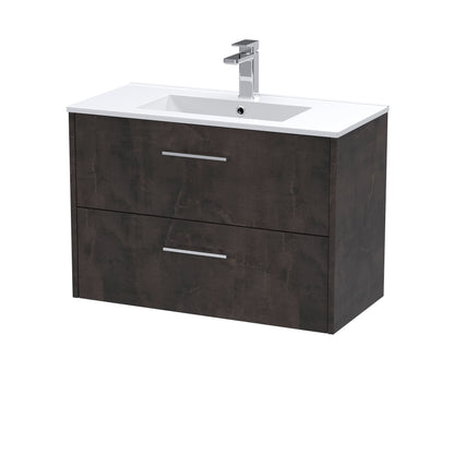 Hudson Reed Juno Wall Hung 2 Drawer Vanity & Basin