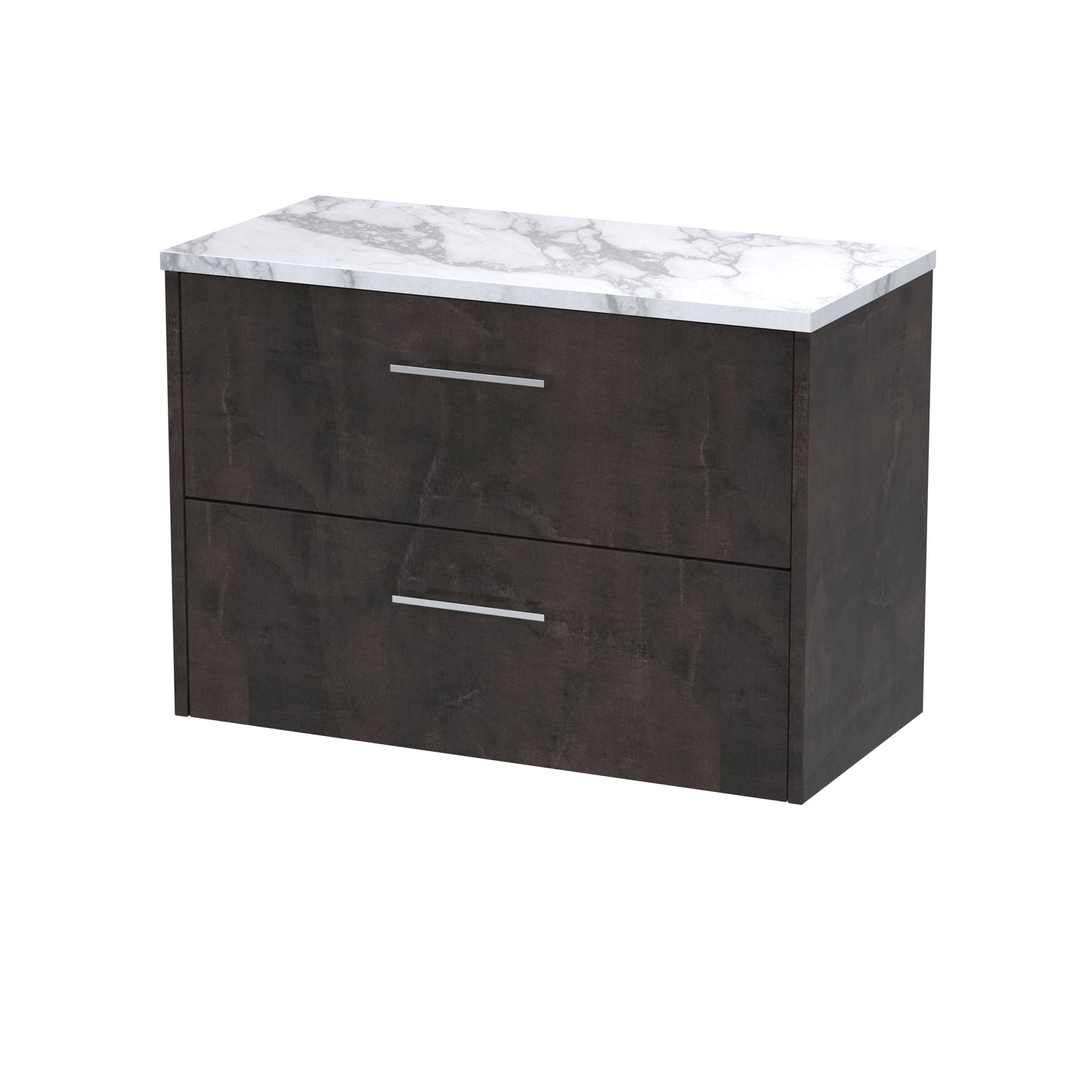 Hudson Reed Juno Wall Hung 2-Drawer Vanity & Worktop