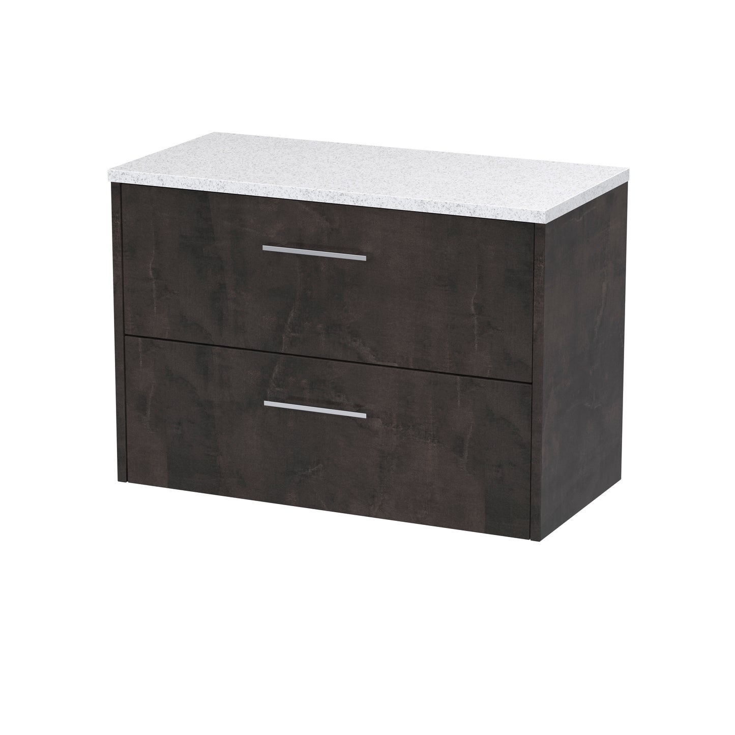 Hudson Reed Juno Wall Hung 2-Drawer Vanity & Worktop