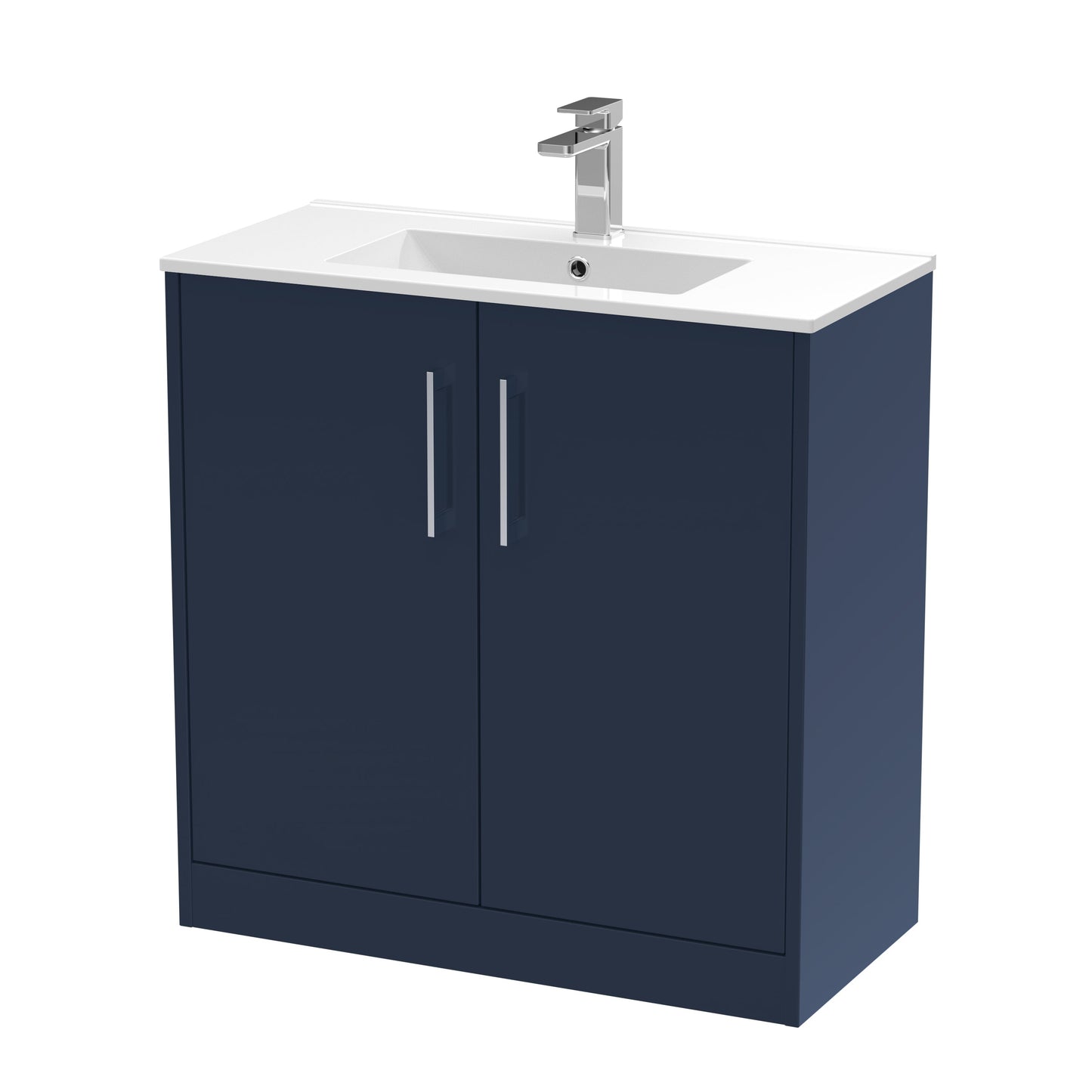 Hudson Reed Juno Floor Standing 2 Door Vanity & Basin