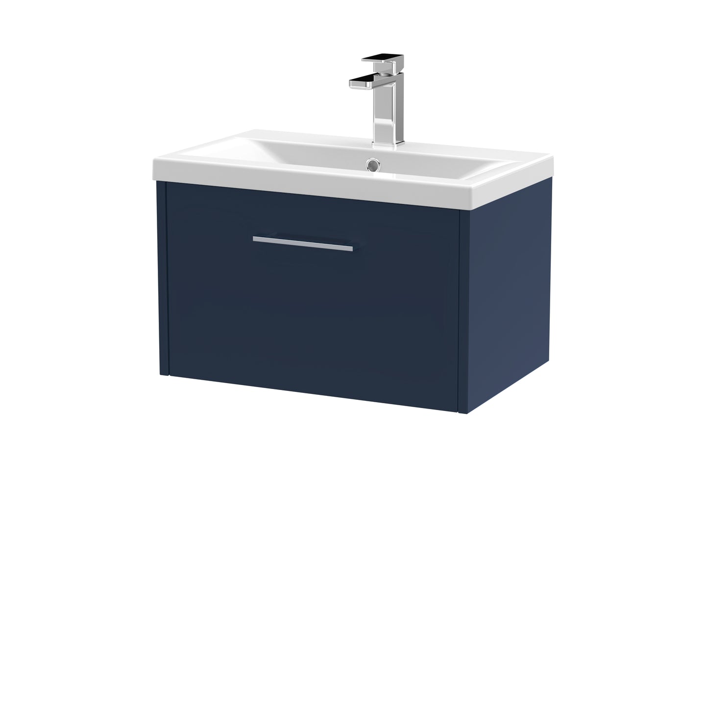 Hudson Reed Juno Wall Hung Single Drawer Vanity & Basin/worktop