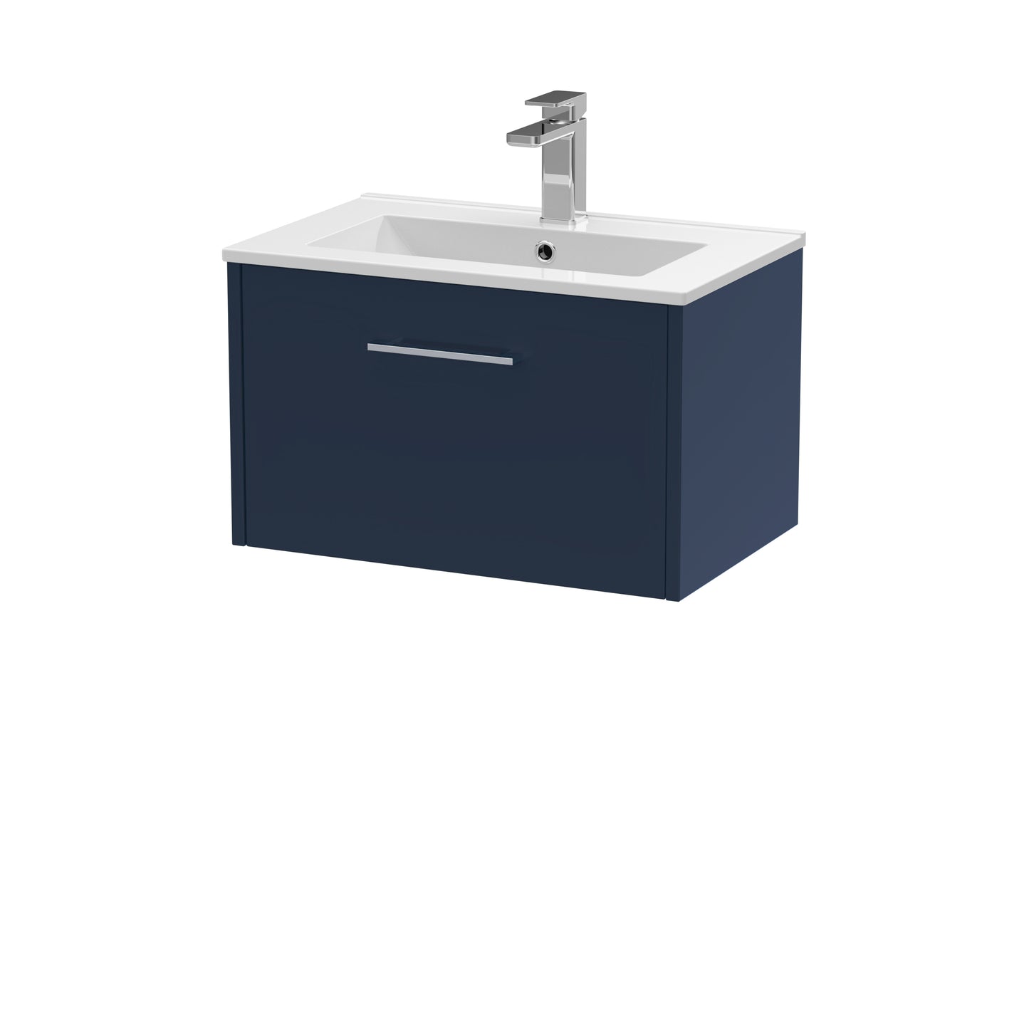 Hudson Reed Juno Wall Hung Single Drawer Vanity & Basin/worktop