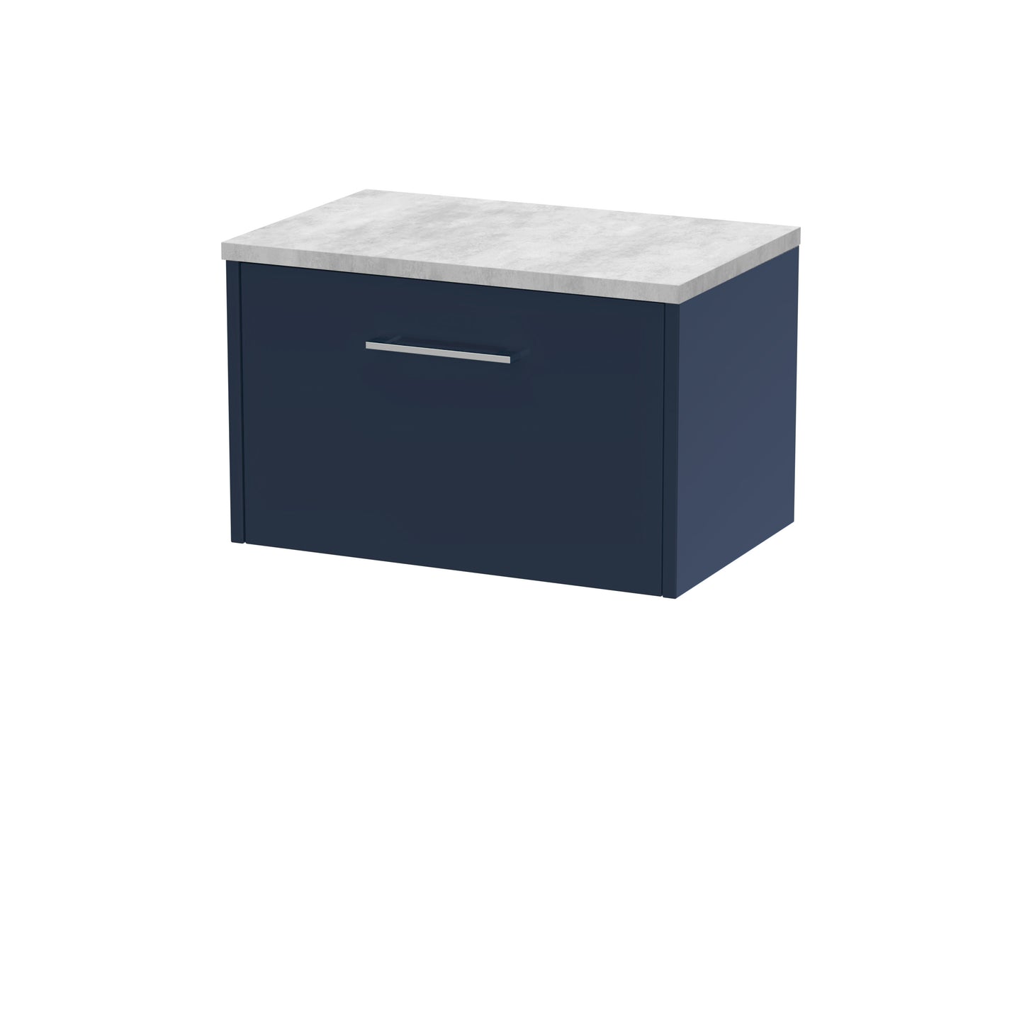 Hudson Reed Juno Wall Hung Single Drawer Vanity & Basin/worktop