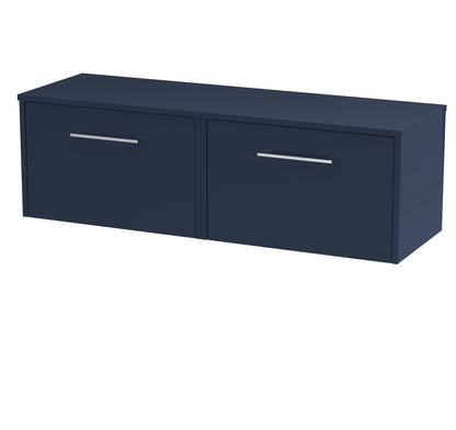 Hudson Reed Juno Wall Hung 2-Drawer Vanity & Worktop