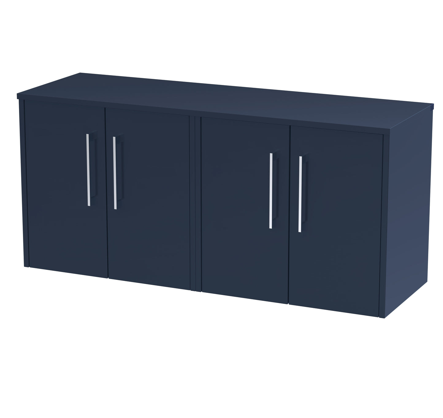 Hudson Reed Juno 1200mm Wall Hung 4 Door Vanity & Basin/worktop