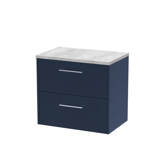 Hudson Reed Juno 1200mm Wall Hung 4 Drawer Vanity & Basin/worktop