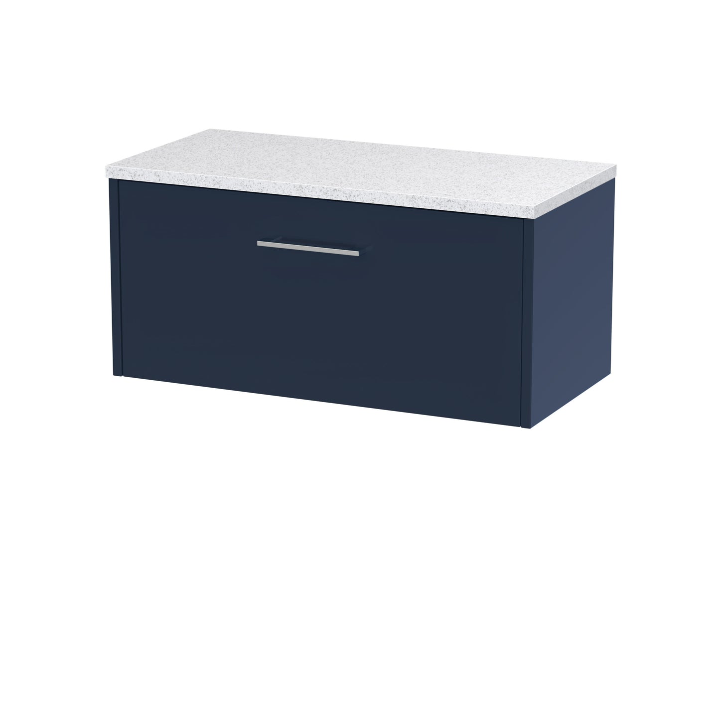 Hudson Reed Juno Wall Hung Single Drawer Vanity & Basin/worktop